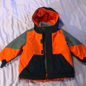 Baby jacket and fleece liner set